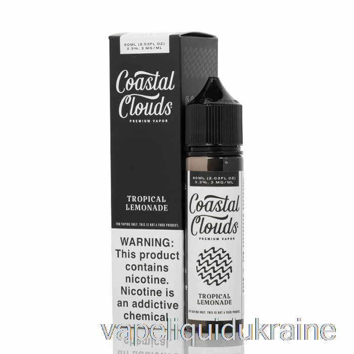 Vape Ukraine Tropical Lemonade - Coastal Clouds Co. - 60mL 6mg